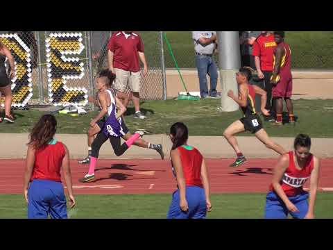 Video of 300 hurdle 1st place 4a school 