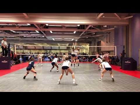 Video of Catherine Helgeson, Libero, #15, Cal Kick off and Power League Qualifier 2018