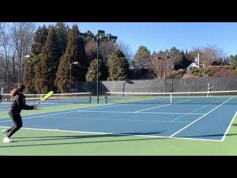 Video of Jordan Ballard's Tennis Shots - 2022 Grad