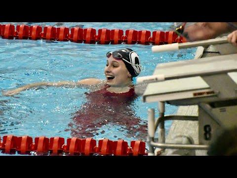 Video of 100 BACK 2023 District Champion 58.77