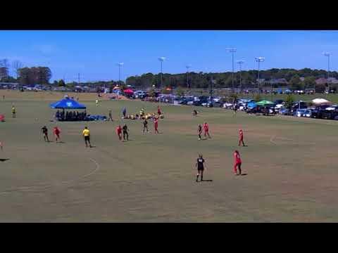 Video of Tori Botthof- AFC ECNL 07 player, South Carolina Highlights, jersey color: black/red, #12, left back