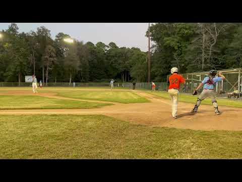 Video of Highschool fall ball 2 0 count homerun