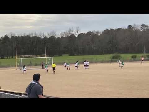 Video of hobbton free kick goal 