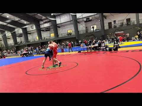 Video of 2024 NW Regional - Greco 3rd match to get to wrestle in the finals.