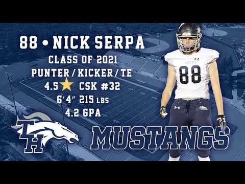 Video of Nick Serpa Class 2021 highlight