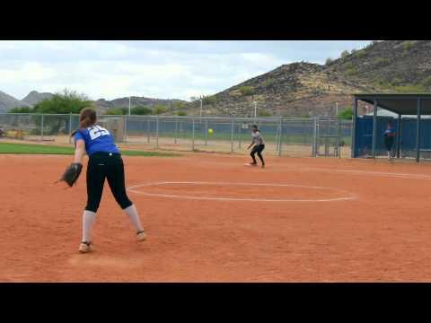 Video of Nicole Shano 2019 Graduate Softball Skills Video - Filmed Spring 2015