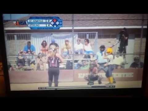 Video of IHSA Softball State Finals 2014- Tess Russell's Diving Catch