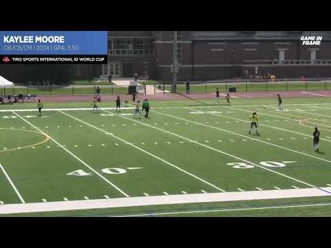 Video of Kaylee Moore #16 Center Back - Tiro ID Camp 2023