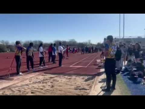 Video of Bulldawg Relays Saniyah Richardson long jump 19'2