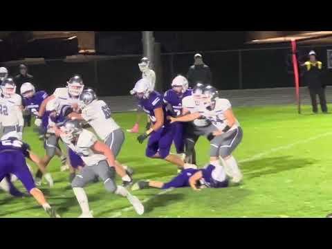 Video of WILLEM (OL, 63) MAKES HOLE FOR RB (10) 10/6/23