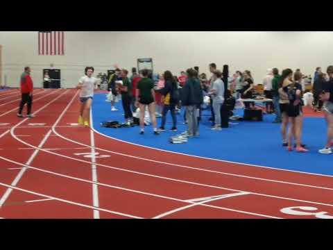 Video of SJU Indoor 1600m Henry Lemke (4:46) 3/28/23