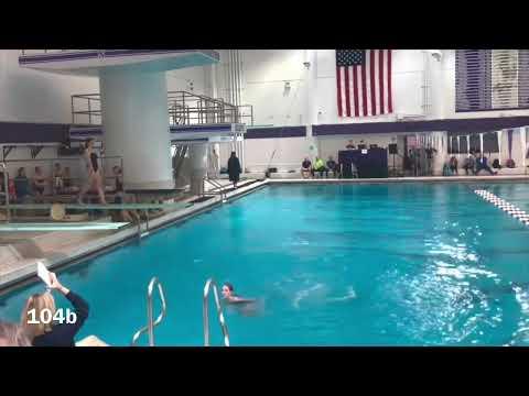 Video of 1 meter diving highlights 