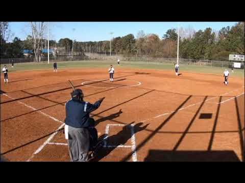 Video of Elyse Kresho - Actual game pitching footage from 2020 PGF Qualifier and 2019 (Travel)
