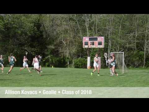 Video of Allison Kovacs-2017 Varsity Season Highlights