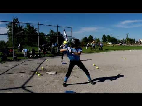 Video of Haley Crane 2019 CF Speed Hitting Drills