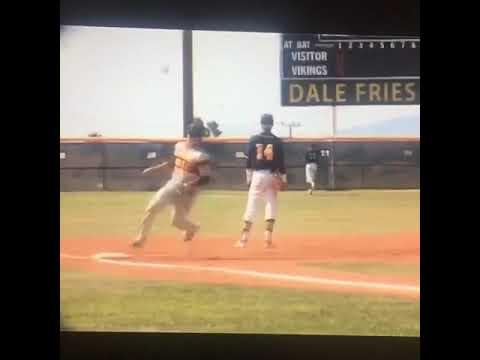 Video of 3rd home run vs Barstow college 