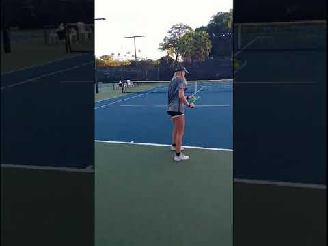 Video of 1st serves