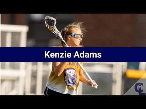 Video of Kenzie Adams Lacrosse Highlights - OH 2022 - Att. Mid