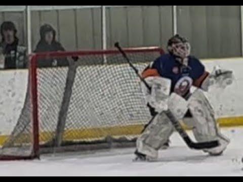 Video of CJ Lucente 05 Goalie Junior Elite Hockey November - December 2023