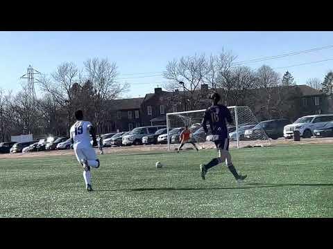 Video of Mason Riddick #99 Goalie, New York Elite Alleycats FC EDP from Cohoes, NY 2-18-23 SUSA Tournament