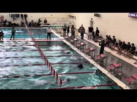 Video of 200 Free at IHSAA Sectional finals