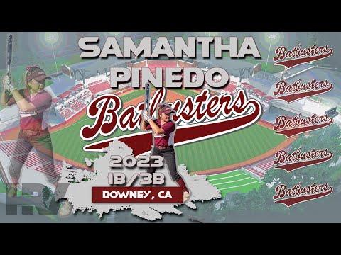 Video of Samantha Pinedo 2023 First Base and Third Base