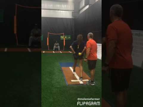 Video of Pitching lesson with Ken Hazelwood 2/8/17