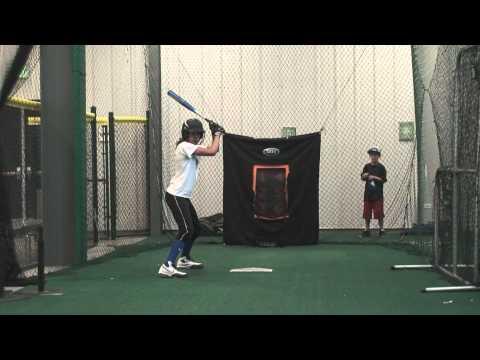 Video of Ande Troutman, Sept 2012, Skills, Batting, Slap, SlapBunt