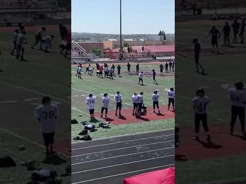 Video of Mathew Hill's scrimmage