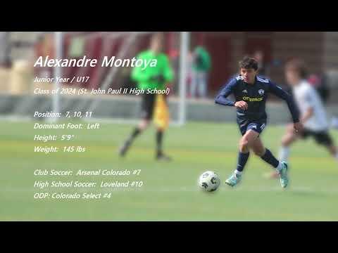 Video of Alexandre Montoya - Junior / U17 Season