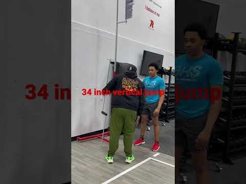 Video of 34 inch vertical combine training (freak factory)