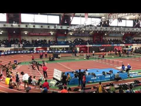Video of 60mH PR 8.13 at New Balance Nationals Indoor