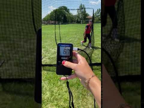 Video of Maddie Kapsimalis  over hand velocity