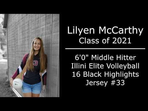 Video of Lilyen McCarthy IE 16 Black Season Highlights