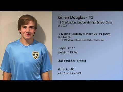 Video of Kellen Douglas #1 2023 Midwest Conference Club v Club Highlights