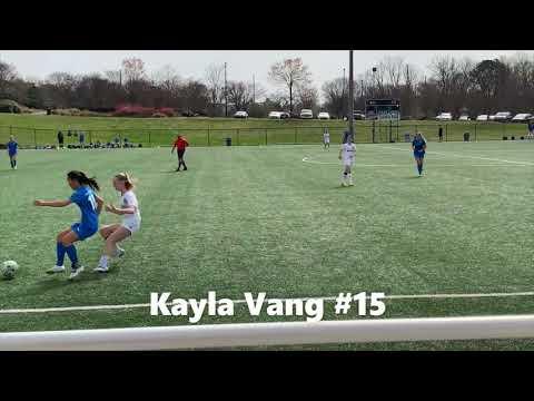 Video of Kayla Vang #15- Attacking Mid