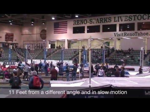 Video of Mariah Lark 2016 UCS National Pole Vault Summit - 11 Feet. New PR on Jan 16, 2016