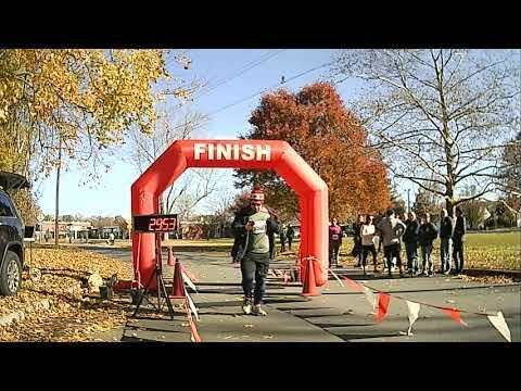 Video of 5k finish