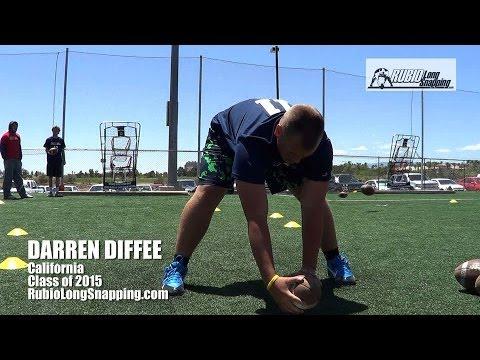 Video of Chris Rubio Long Snapping 12th Annual Spring Event
