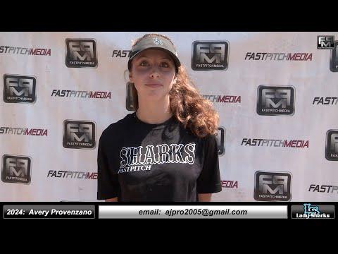 Video of 2024 Avery Provenzano 4.29 GPA Pitcher, Outfield & Slapper Softball Skills Video SJ Lady Sharks