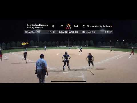 Video of 10th grade hitting highlights