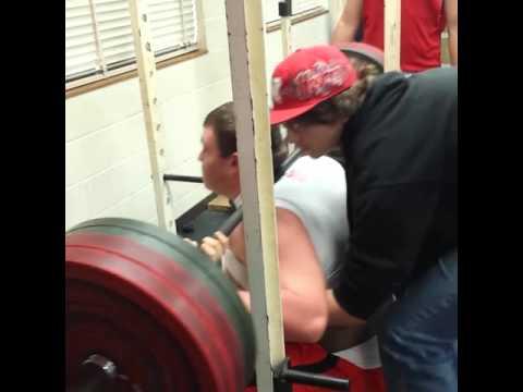 Video of Box squat sophomore year