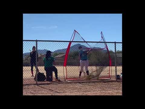 Video of Daphne Pallanes:Taylor McQuillin Camp:Jan.2-3,2021: Hitting Day