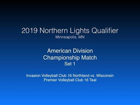 Video of 2019 Northern Lights Qualifier - American Division Championship Match