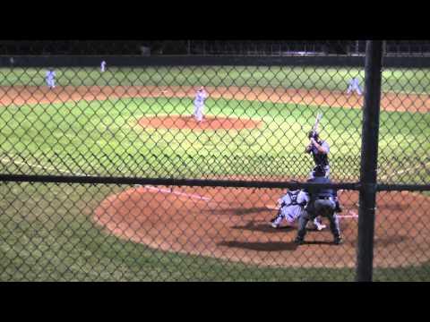 Video of Olenoski pitching 9-0 complete game for first place vs NG (no-hit bid broken in 7th, 10 K's, 0 BB's, 1 Hit)