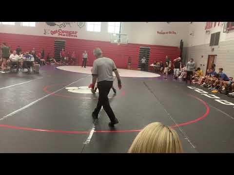 Video of Clay vs Austin McBurney, Ohio state placer