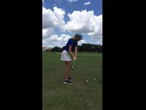 Video of Pitching Wedge, 110 yards (Angle 1)
