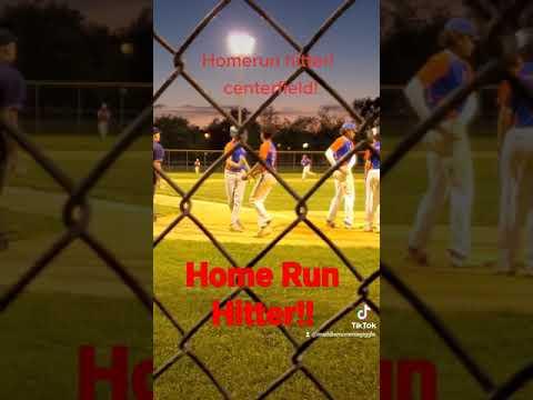 Video of Home Run Hitter