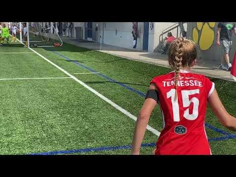 Video of Header goal from corner kick