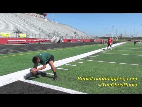 Video of Long Snapping at Rubio Long Snapping Camp